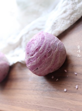 Purple Sweet Potato Yolk Crisp recipe