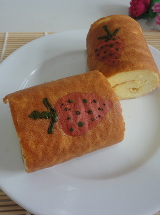 Strawberry Cake Roll recipe