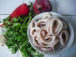 Spicy Squid Ring recipe