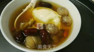 Longan, Red Dates, Eggs, Brown Sugar Water recipe