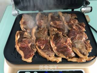 #东岭牛肉机# Spicy Lamb Chops recipe