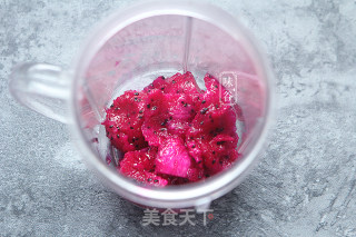Dragon Fruit Milk Juice recipe