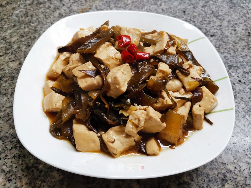 Seaweed Stewed Tofu recipe