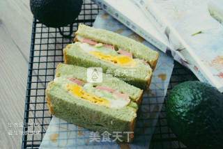 #aca烤明星大赛#avocado Sandwich recipe