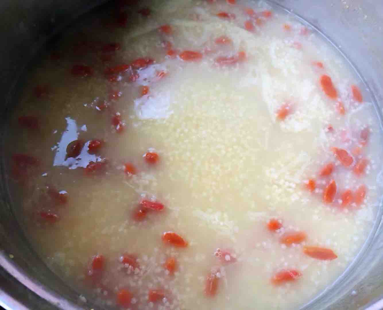 Millet Porridge with Chinese Yam and Wolfberry recipe