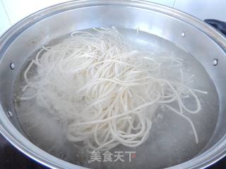 Green Pepper Shredded Pork Noodle recipe