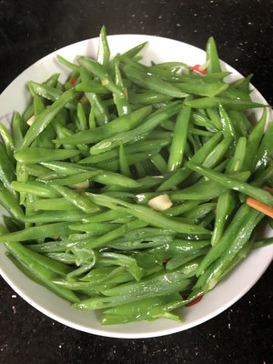 Stir-fried Sword Beans recipe