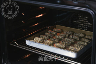 Black Sesame Oatmeal Cookies recipe