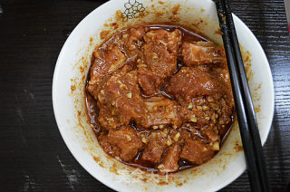 Steamed Pork Ribs with Shacha Sauce recipe