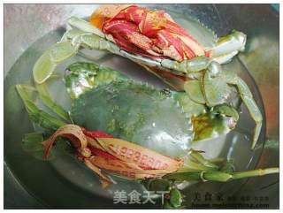 Steamed Three-men Big Blue Crab recipe