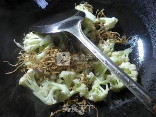 Bamboo Shoots and Dried Vegetables, Boiled Cauliflower recipe