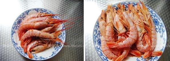 Dry-boiled Red Shrimp recipe