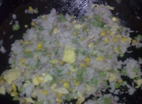 Green Bean Fried Rice recipe