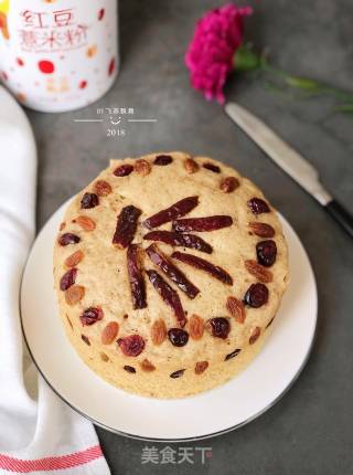 Red Bean and Barley Rice Cake recipe