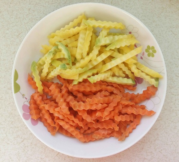 Vegetarian Fried Carrot and Cabbage in Oyster Sauce recipe