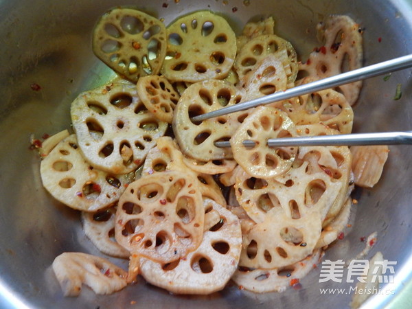 Cold Lotus Root Slices recipe