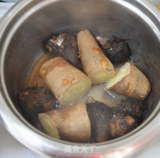 Boiled Cassava Taro recipe