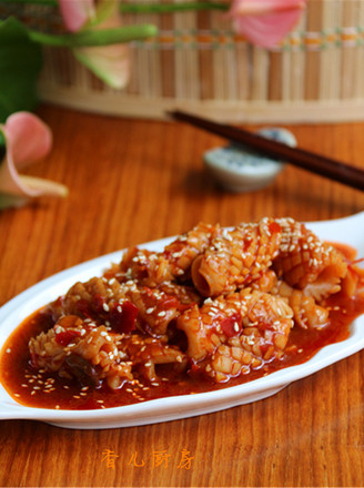 Red Oil Squid recipe