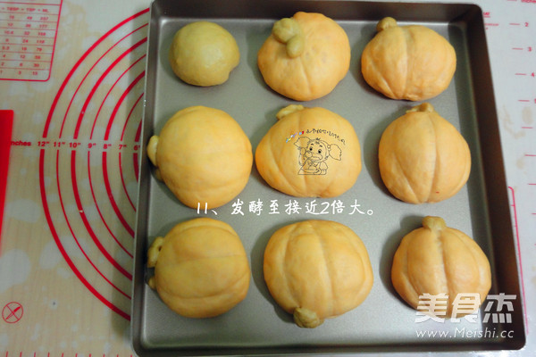 Grimace Pumpkin Buns recipe