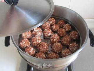 Red Rice Tofu Meatballs recipe