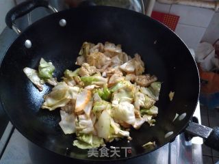 Vegetarian Stir-fried Cabbage recipe