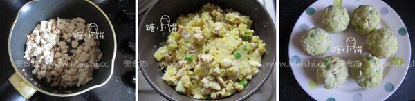Curry Chicken Croquette recipe