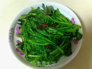 Stir-fried White Rape (cabbage Moss or Other Name) recipe