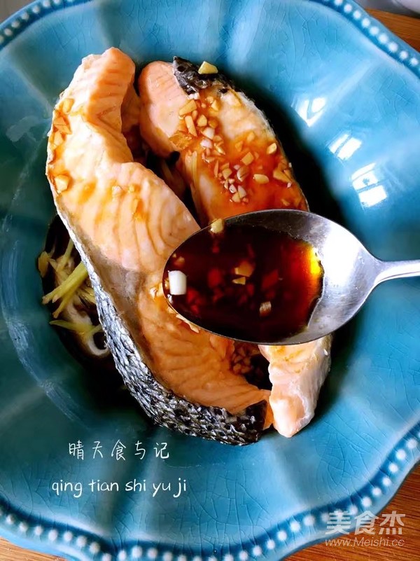 The Nutrition of Steamed Salmon Will Not be Lost! recipe