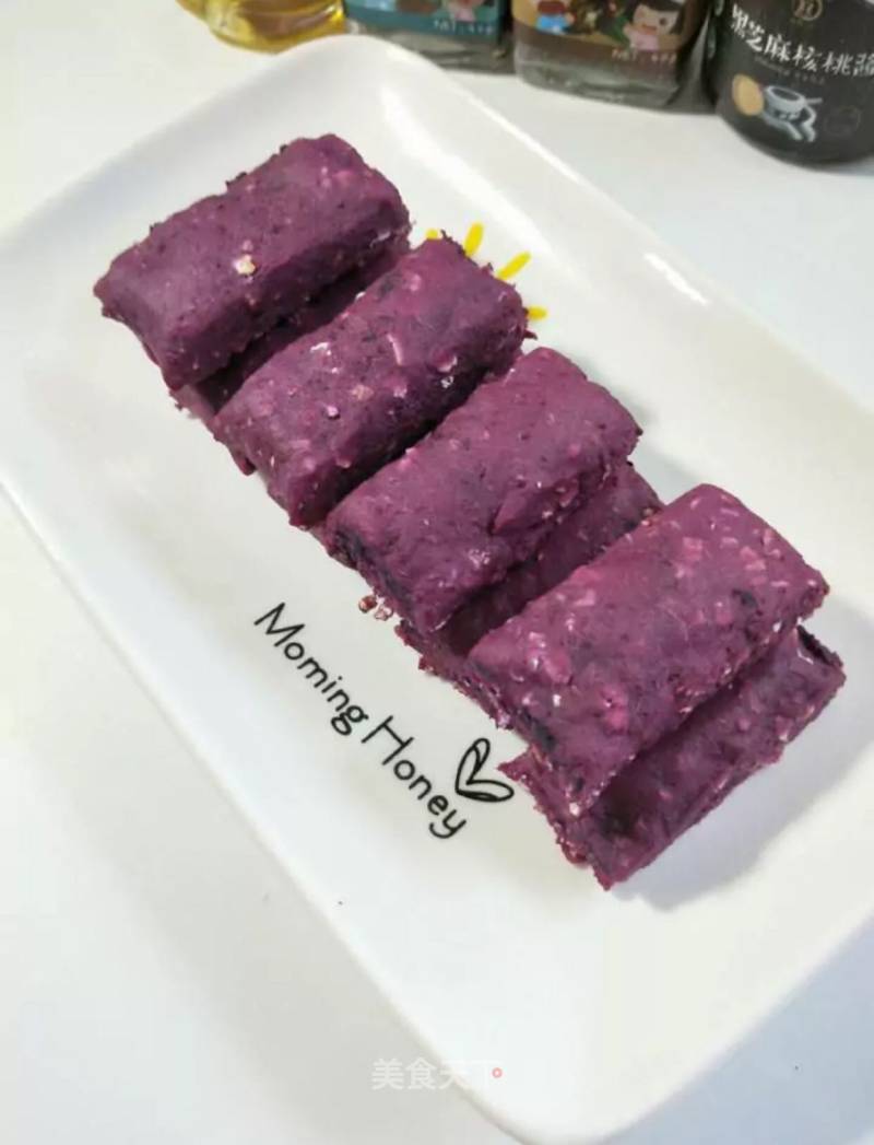 Purple Sweet Potato Granola Bars recipe
