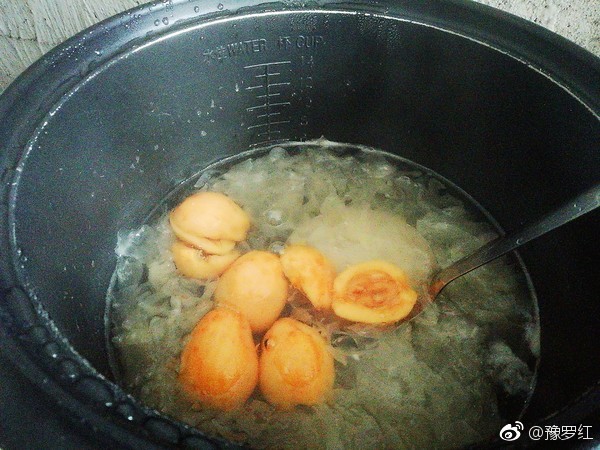 The Practice of Loquat White Fungus Soup recipe