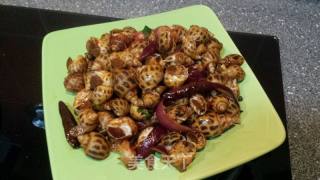 Stir-fried Pork Snails recipe