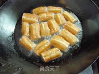 【minced Pork Fritters】 recipe