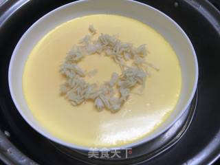 Steamed Egg with Scallops recipe