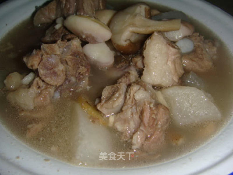 Pork Ribs Water Chestnut Soup recipe