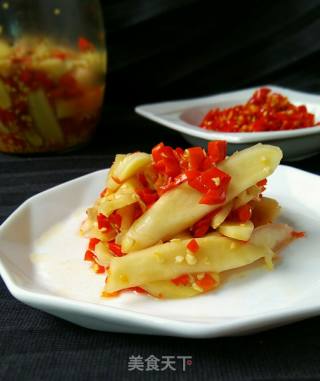 Chopped Pepper and Pickled Ginger recipe