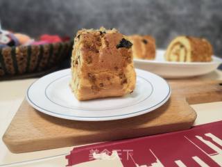 Seaweed Pork Floss Cake Roll recipe