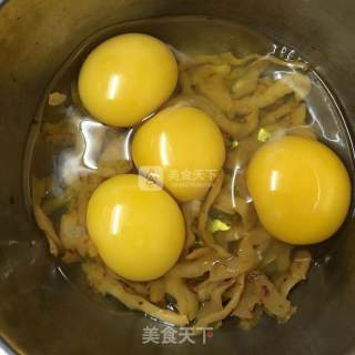 Dried Radish Omelette recipe