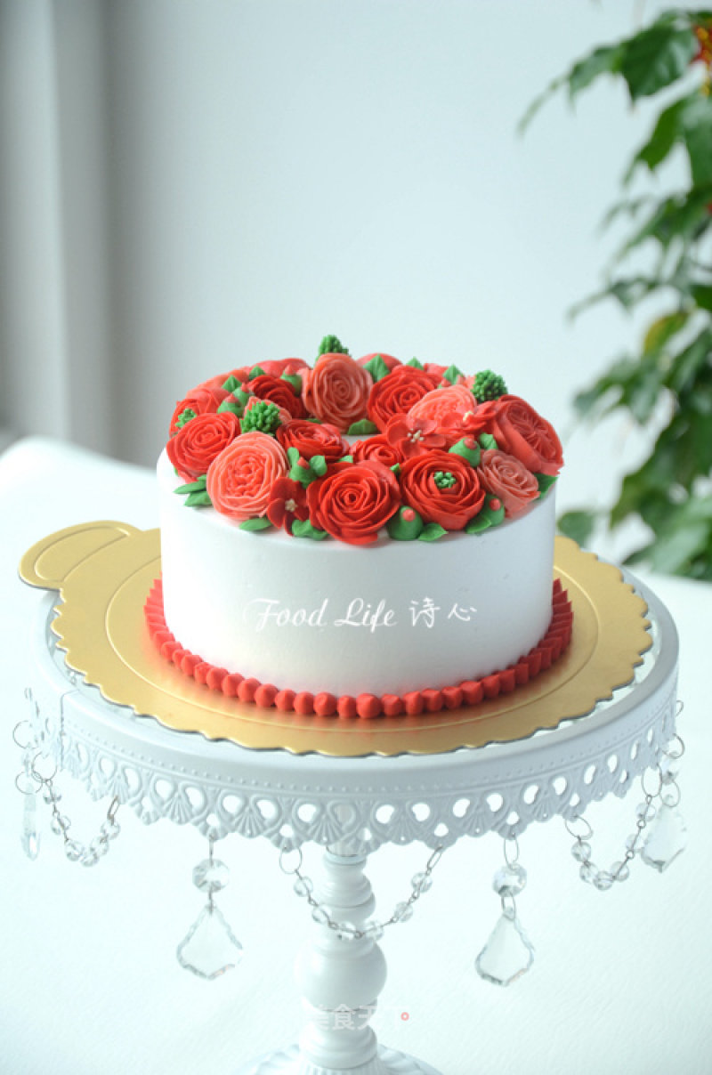 【korean Decorated Cake】 recipe