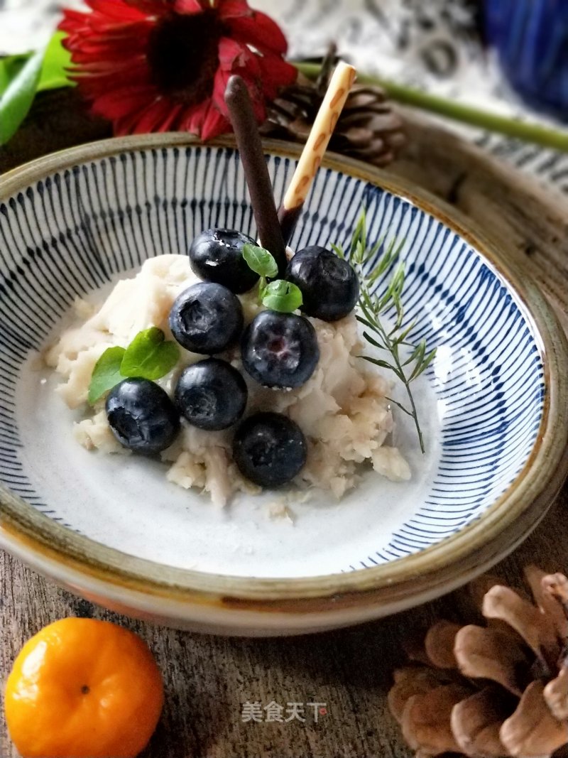 Blueberry Yam Puree recipe