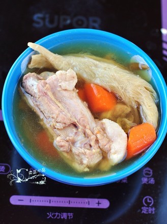 Bawang Flower Pork Ribs Soup recipe