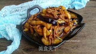 Stir-fried Shredded Pork with Eggplant recipe