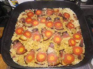 Bacon Braised Rice recipe