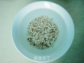 Three High Recipes-winter Melon and Barley Porridge with Lean Meat recipe