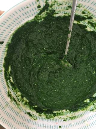 Spinach Mashed Buns recipe