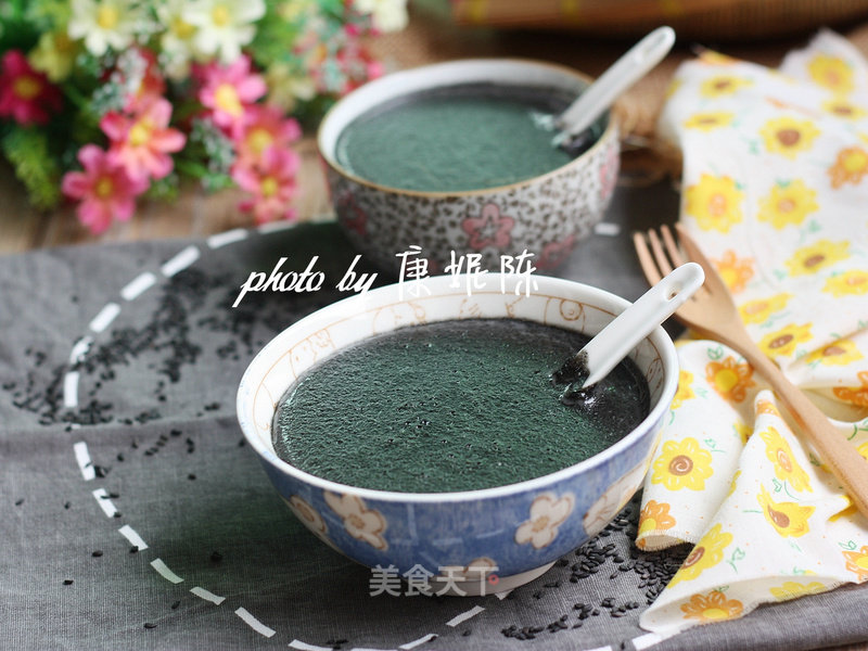 Walnut Black Sesame Paste recipe