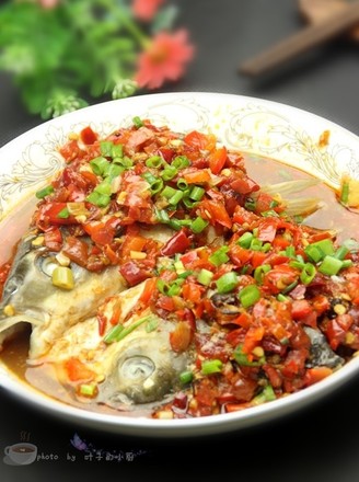 Chopped Pepper Fish Head recipe