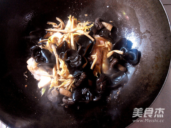 Pork Belly with Mushroom recipe