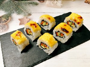 Super Delicious Cheese Sushi, An Unforgettable Bite recipe