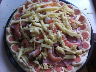 Seafood Lace Pizza recipe