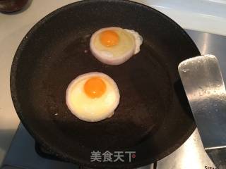 Sweet and Sour Egg with Onion Rings recipe
